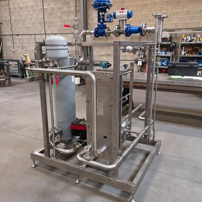 Fabrication d'un skid échangeur thermique en nos ateliers