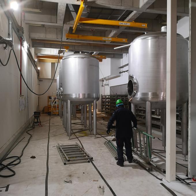 Installation de cuves