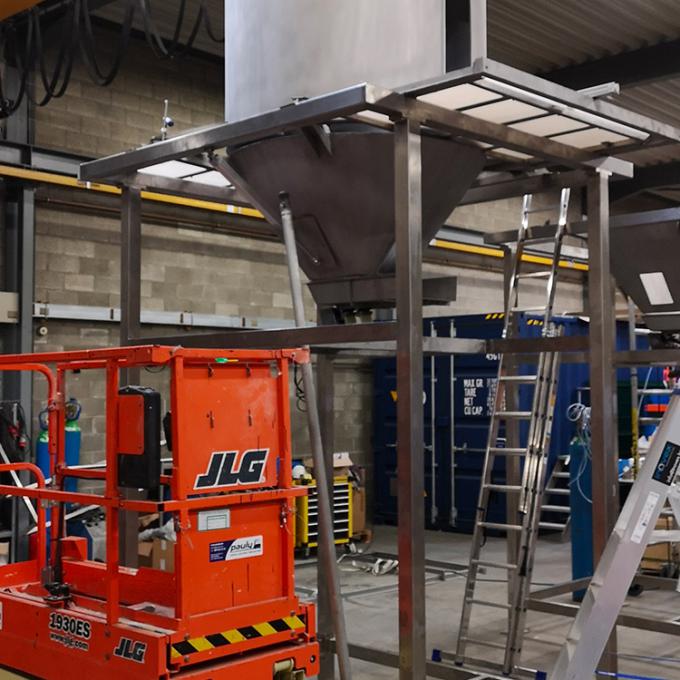 Intégration de cuves