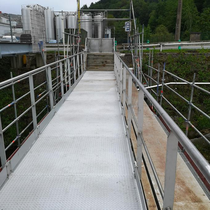 Redressement garde corps