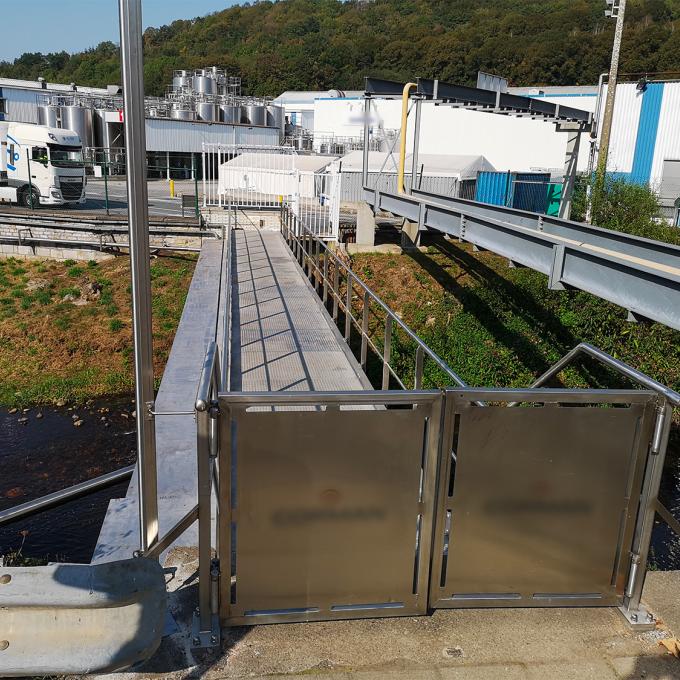 Remise à neuf d'une passerelle pour notre client