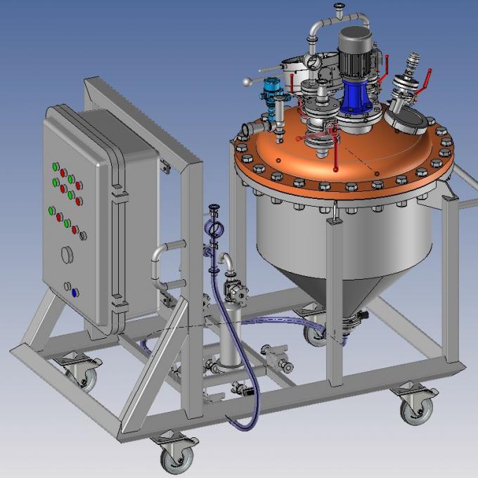 Réalisation d'un Skid pour le milieu pharmaceutique et cosmétique